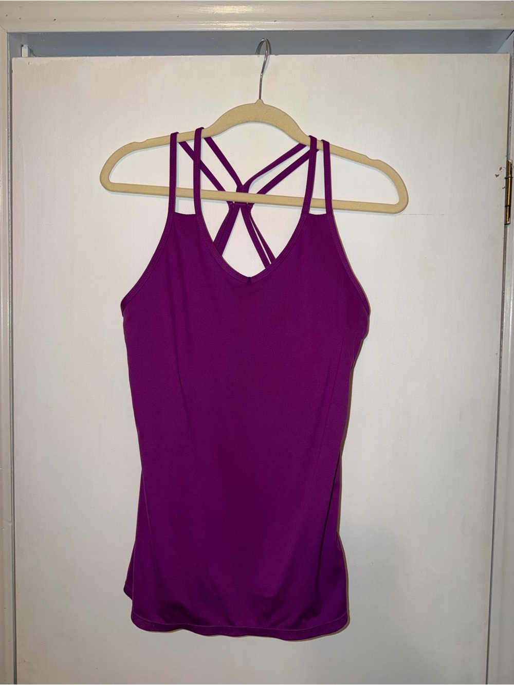 Nike Women’s Purple Strappy Tank Top